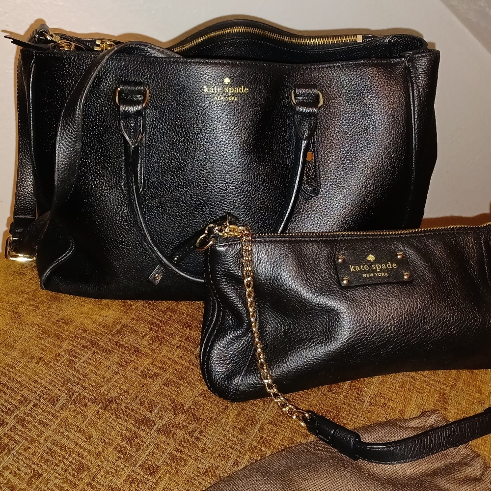 Kate Sp♣️de Large tote and small purse